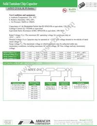 ATCC-211P-010-106M-T Datasheet Page 2