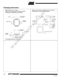 ATF1500ABV-15JI Datasheet Page 14