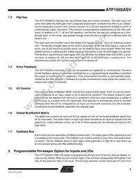 ATF1502ASV-15JI44 Datasheet Page 5