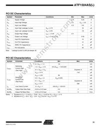 ATF1504ASL-25QI100 Datasheet Page 19