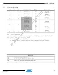 ATF16V8C-7XU Datasheet Page 17
