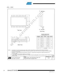 ATF16V8C-7XU Datasheet Page 20