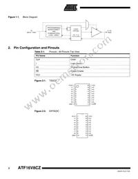 ATF16V8CZ-12JX Datasheet Page 2