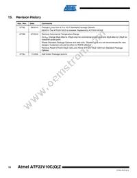 ATF22V10CQZ-20PI Datasheet Page 18