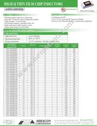 ATFC-0201HQ-4N0B-T Datasheet Cover