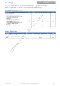 ATH016A0X43Z Datasheet Page 4