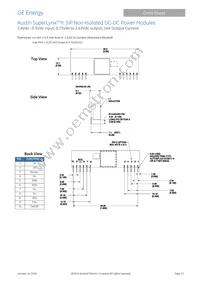ATH016A0X43Z Datasheet Page 17