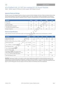 ATL010A0X43-SRZ Datasheet Page 2