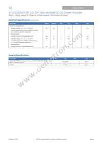ATL010A0X43-SRZ Datasheet Page 4