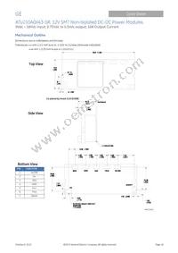 ATL010A0X43-SRZ Datasheet Page 16