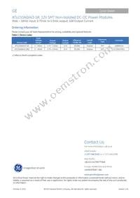 ATL010A0X43-SRZ Datasheet Page 21