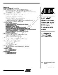 ATMEGA103L-4AI Cover