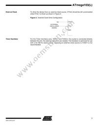 ATMEGA103L-4AI Datasheet Page 7