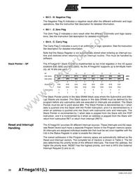 ATMEGA161L-4PI Datasheet Page 22