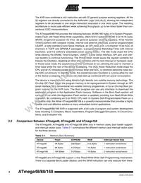 ATMEGA168-20MI Datasheet Page 4