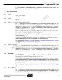 ATMEGA168-20MI Datasheet Page 5