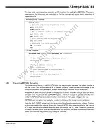 ATMEGA168-20MI Datasheet Page 23