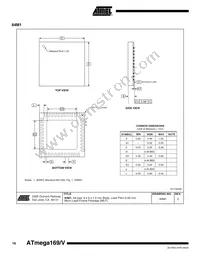 ATMEGA169V-8MU Datasheet Page 16