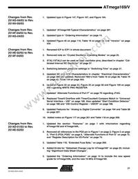 ATMEGA169V-8MU Datasheet Page 21