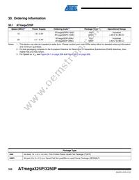 ATMEGA3250PV-10AUR Datasheet Page 18