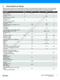 ATMEGA32HVE2-PLQW Datasheet Page 7