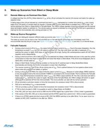 ATMEGA32HVE2-PLQW Datasheet Page 21