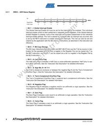 ATMEGA4HVD-4MX Datasheet Page 8