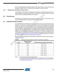 ATMEGA4HVD-4MX Datasheet Page 23