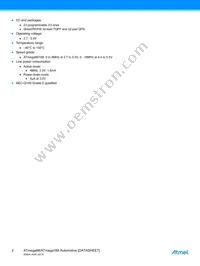 ATMEGA88-15MT2 Datasheet Page 2