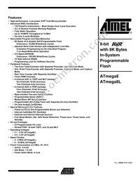 ATMEGA8L-8MI Datasheet Cover