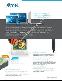 ATMXT112S-MA5U Datasheet Page 2