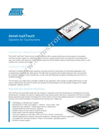 ATMXTS100-CU Datasheet Cover