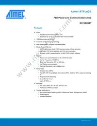 ATPL00B-AZU-Y Datasheet Cover