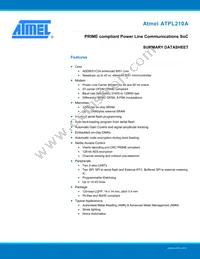ATPL210A-A1U-Y Datasheet Cover