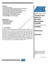 ATR0885-PFQW Datasheet Cover