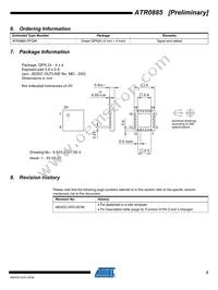 ATR0885-PFQW Datasheet Page 5