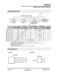 ATS137-WG-7-B Datasheet Page 2