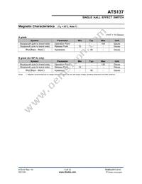 ATS137-WG-7-B Datasheet Page 5