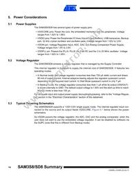 ATSAM3SD8CA-CU Datasheet Page 14