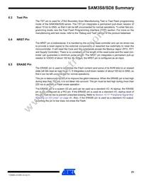 ATSAM3SD8CA-CU Datasheet Page 23