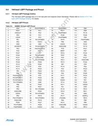 ATSAM4E8EA-CUR Datasheet Page 14