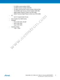 ATSAML21J18A-MUT Datasheet Page 3