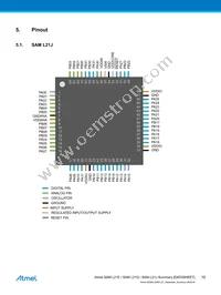 ATSAML21J18A-MUT Datasheet Page 15