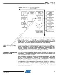 ATTINY11-6SU Datasheet Page 7