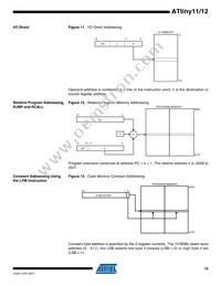 ATTINY11-6SU Datasheet Page 15