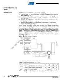 ATTINY11-6SU Datasheet Page 22