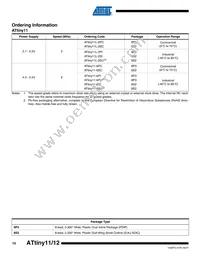 ATTINY12L-4PU Datasheet Page 10