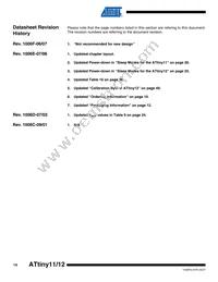 ATTINY12L-4PU Datasheet Page 14