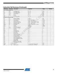 ATTINY12V-1SI Datasheet Page 9