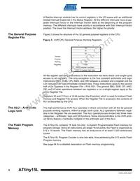 ATTINY15L-1SU Datasheet Page 6
